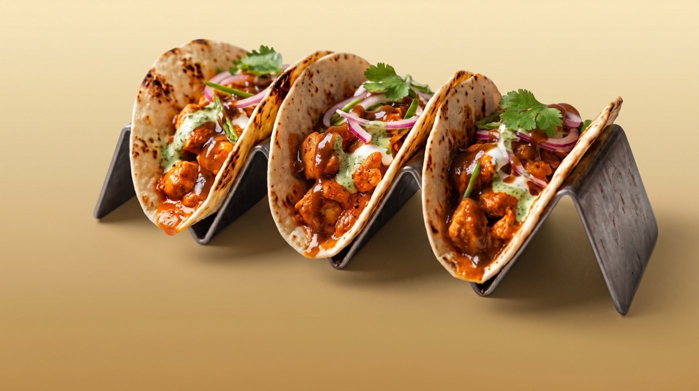 Butter Chicken Tacos