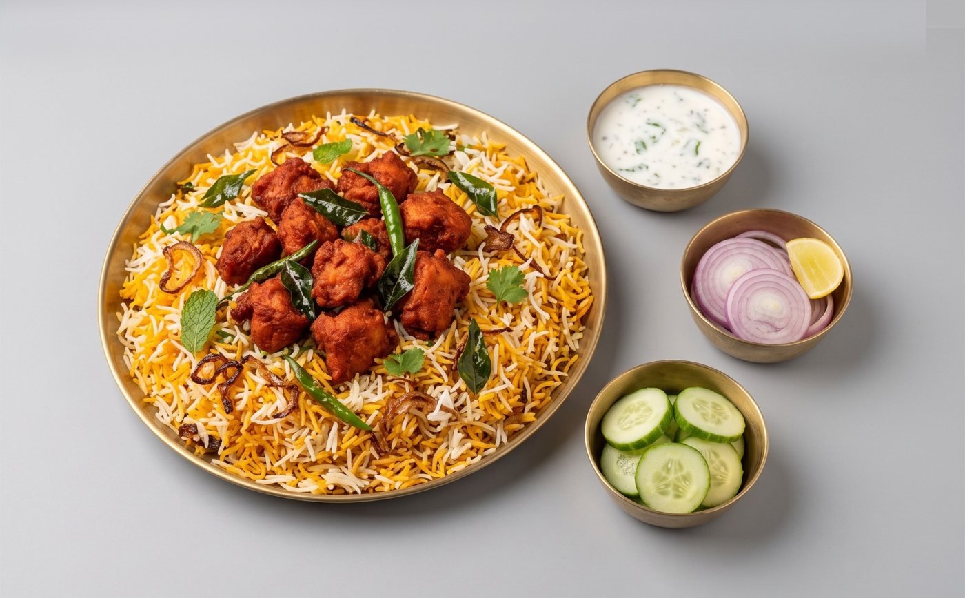 Chicken-65 Biryani