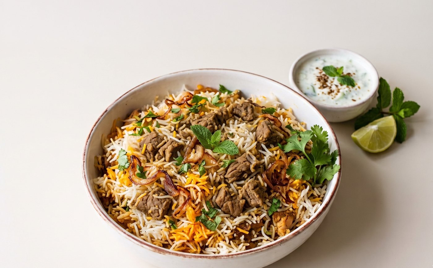 The "G.O.A.T." Dum Biryani