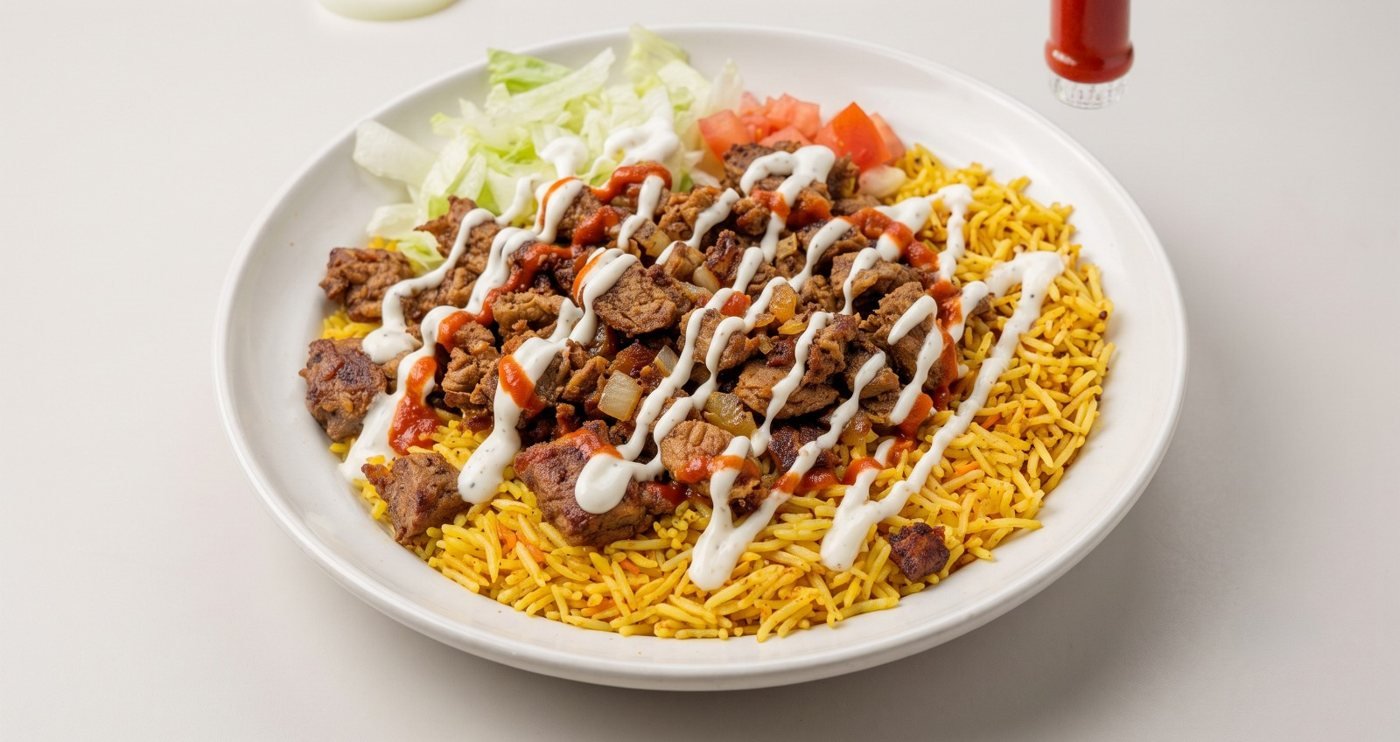 Goat over Rice
